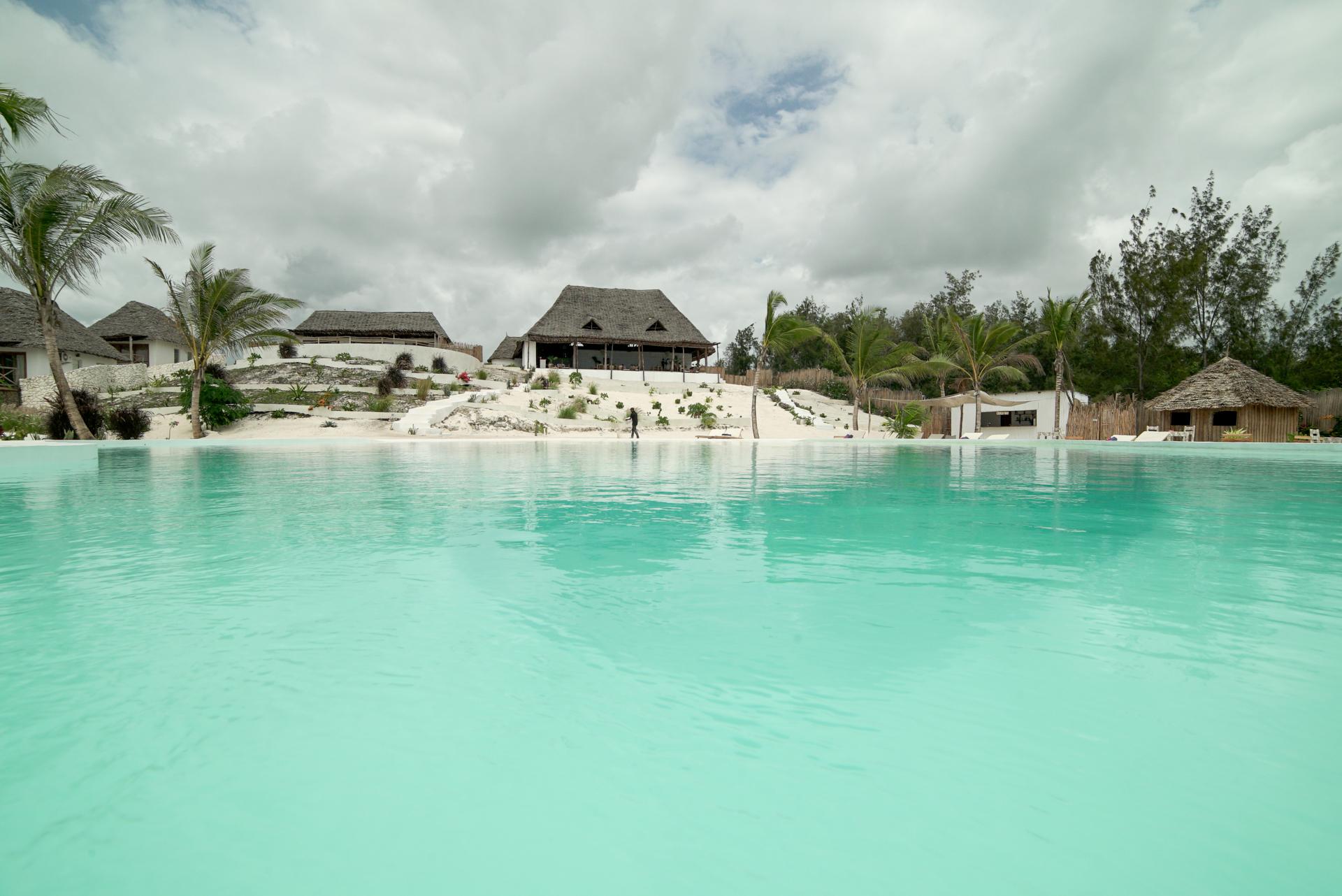 Zanbluu Beach Hotel كيوينجوا المظهر الخارجي الصورة