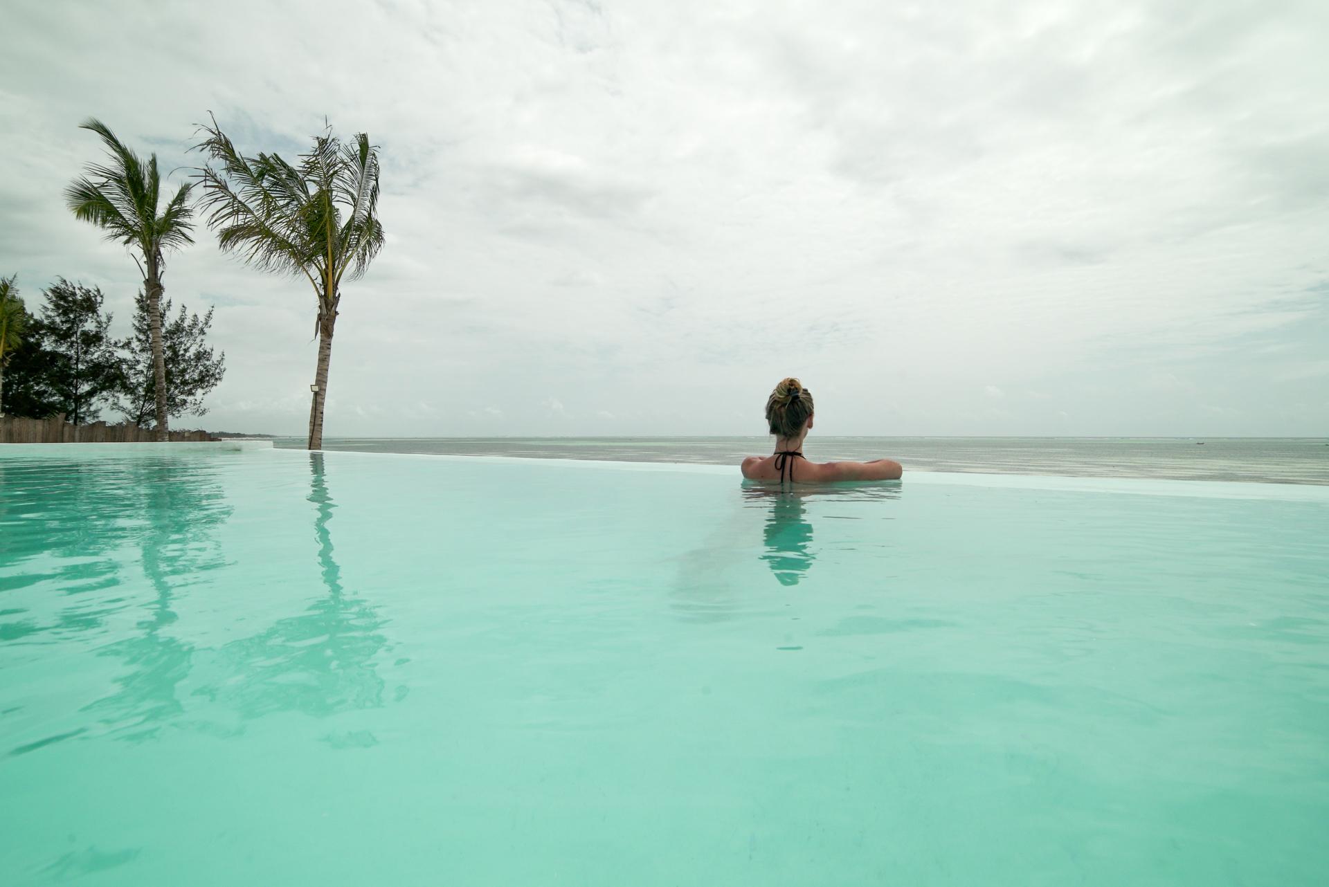 Zanbluu Beach Hotel كيوينجوا المظهر الخارجي الصورة